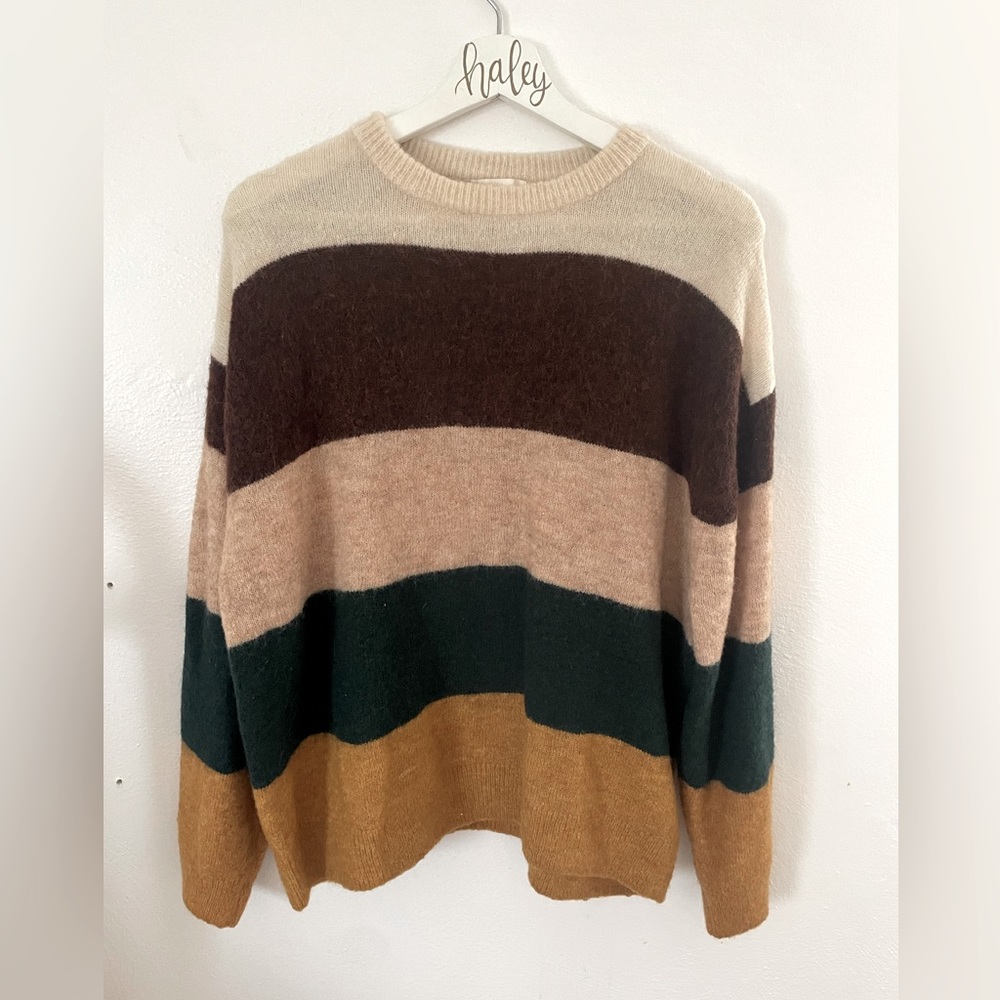 Striped Grandpa Sweater